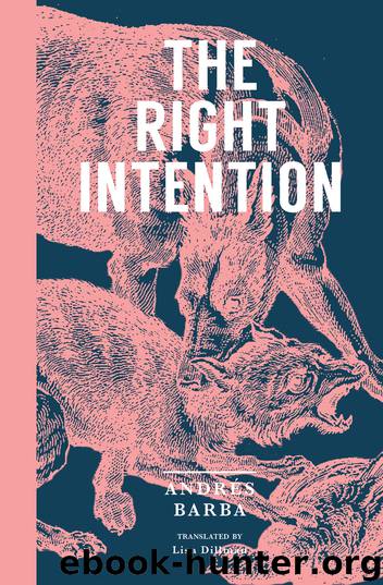 The Right Intention by Andrés Barba
