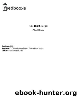The Right People by Adam Rakunas