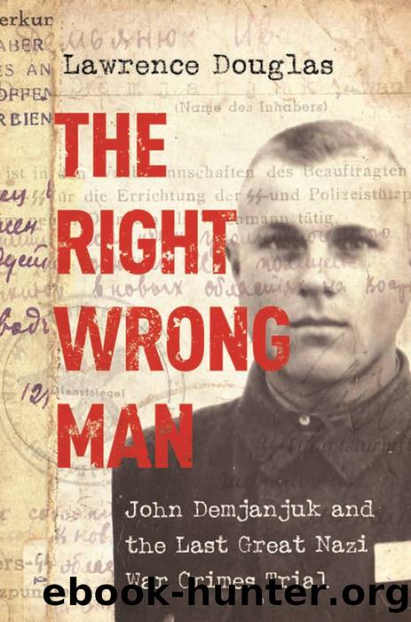 The Right Wrong Man by Lawrence Douglas