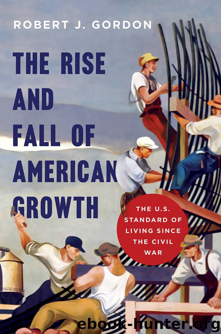 The Rise and Fall of American Growth: The U.S. Standard of Living since the Civil War (The Princeton Economic History of the Western World) by Robert J. Gordon