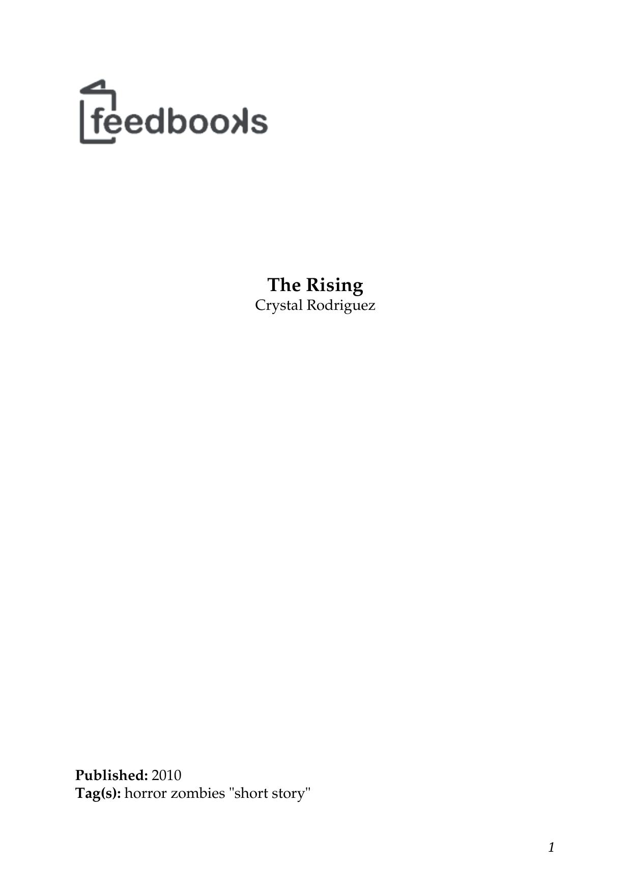 The Rising by Crystal Rodriguez
