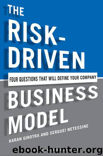The Risk-Driven Business Model: Four Questions That Will Define Your Company by Karan Girotra & Serguei Netessine