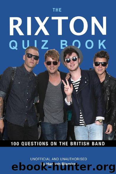 The Rixton Quiz Book by Hannah Blamires