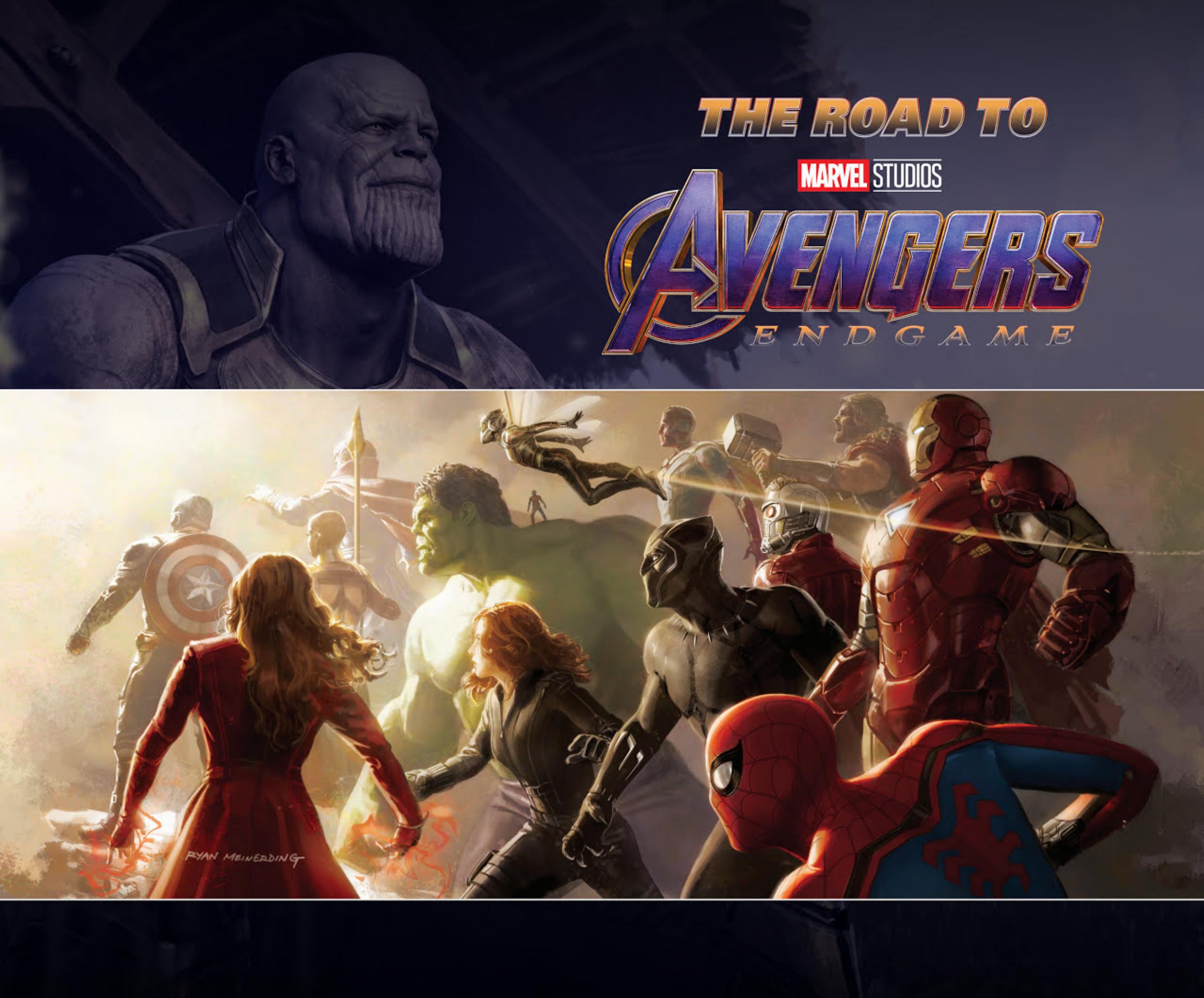 The Road to Marvel's Avengers Endgame by The Art Of The Marvel