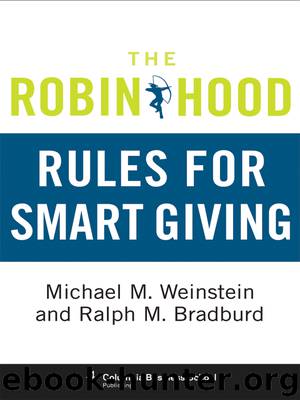The Robin Hood Rules for Smart Giving by Michael M. Weinstein