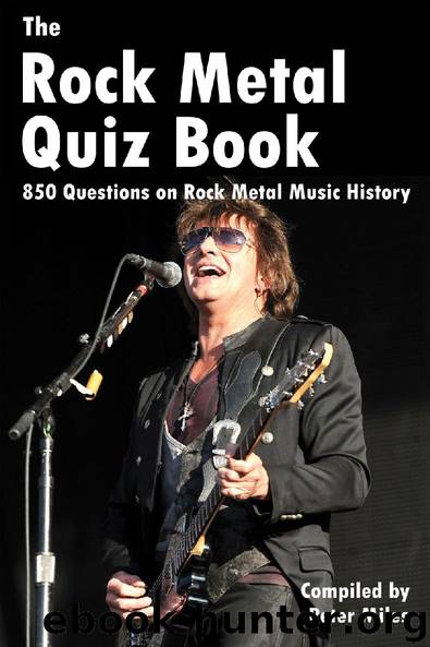 The Rock Metal Quiz Book by Peter Miles