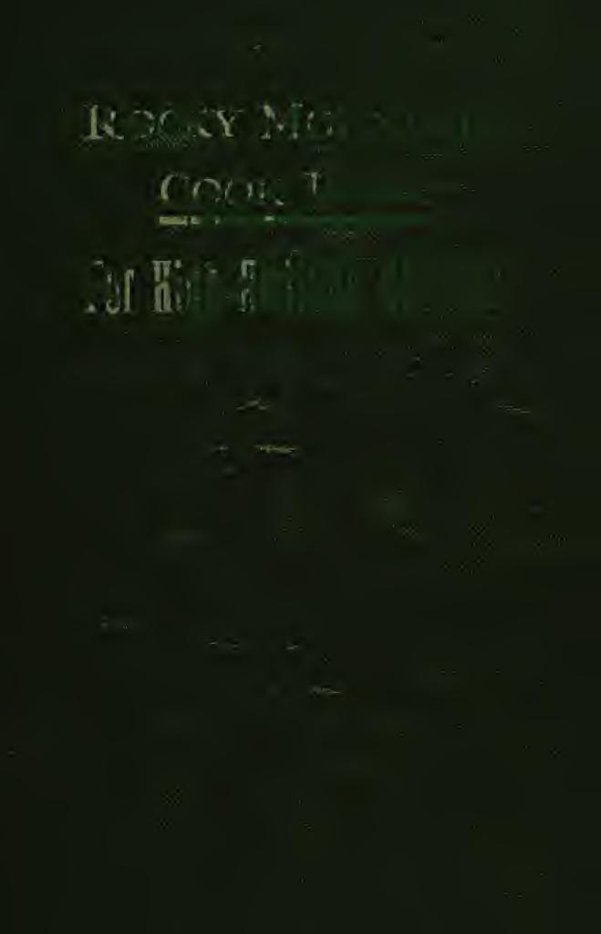 The Rocky Mountain cook book for high altitude cooking by Norton Caroline Trask