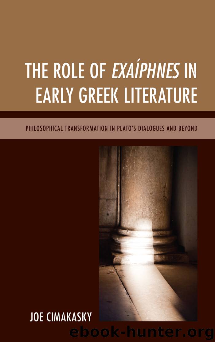 The Role of Exaíphnes in Early Greek Literature by Joseph Cimakasky