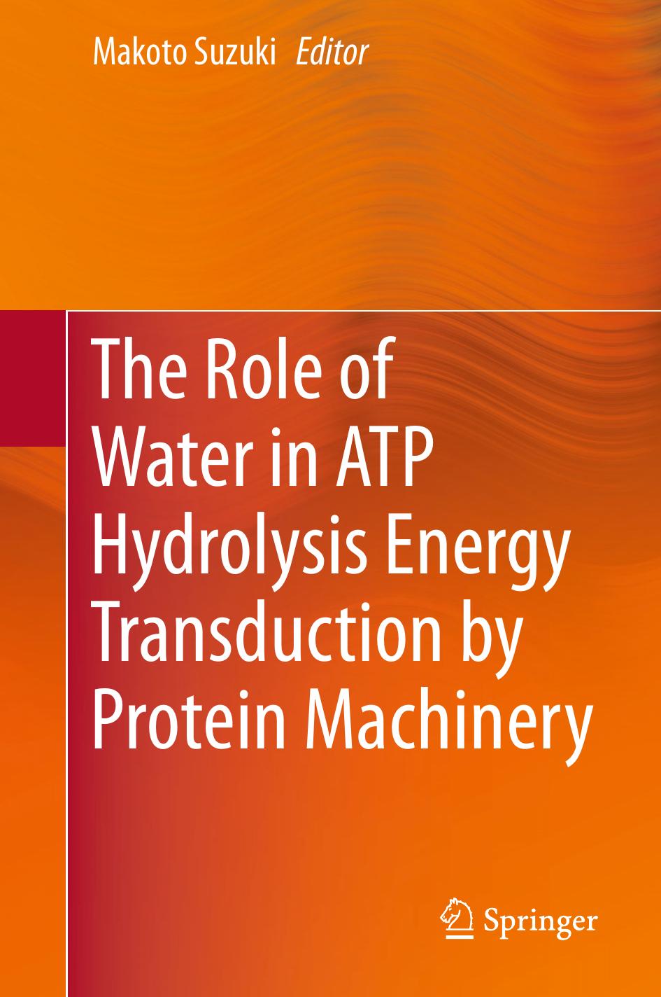 The Role of Water in ATP Hydrolysis Energy Transduction by Protein Machinery by Makoto Suzuki