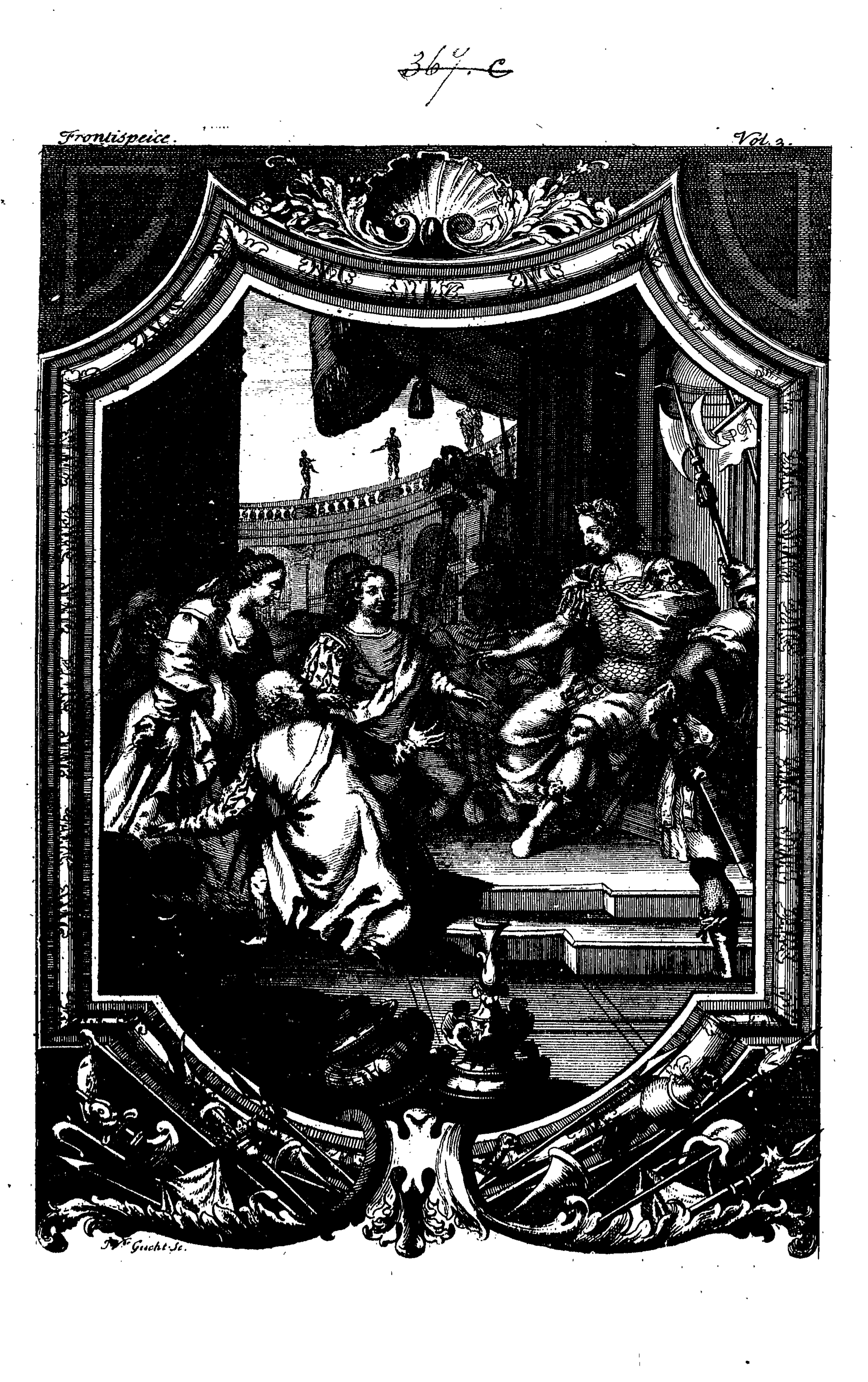 The Roman History - Catrou and Rouille - 1729 - Folio - Volume Three by Richard Bundy (Translator); Francois Catrou; Pierre Julien Rouille