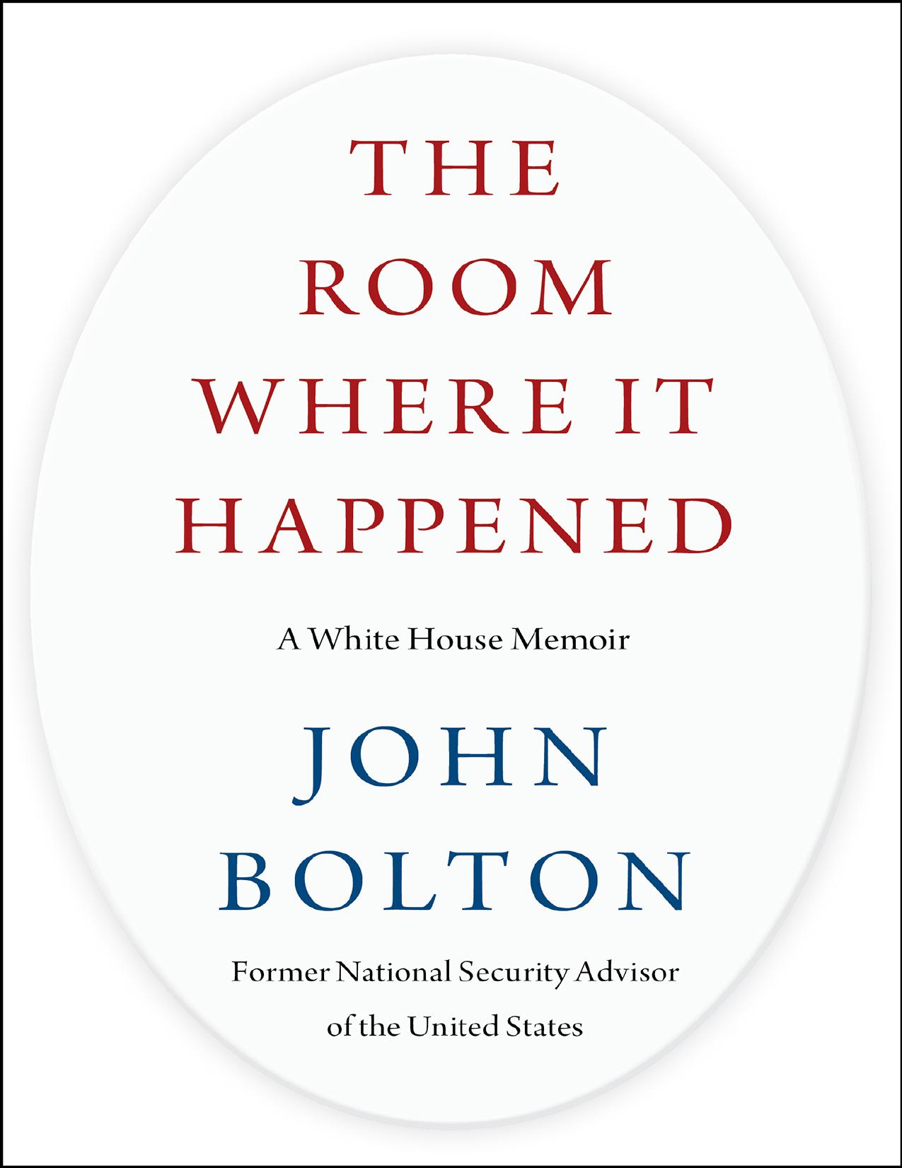 The Room Where It Happened by Unknown