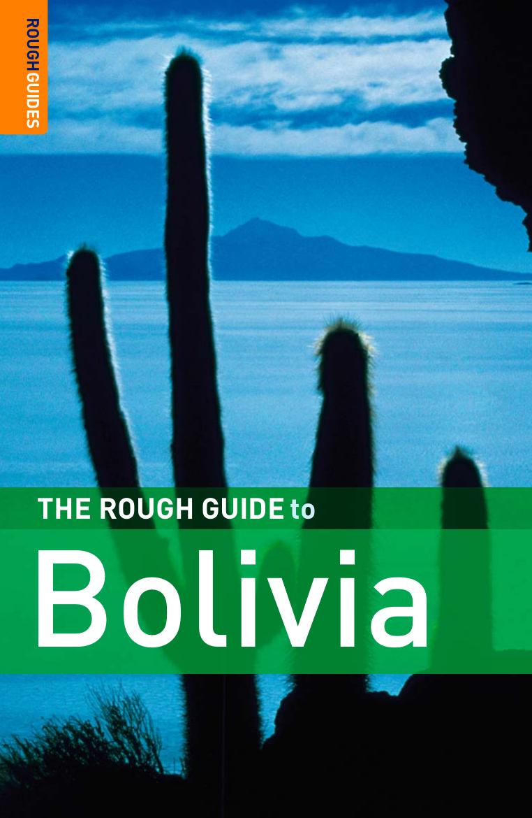 The Rough Guide to Bolivia by Read James