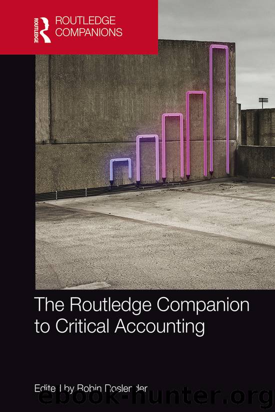 The Routledge Companion to Critical Accounting by Roslender Robin