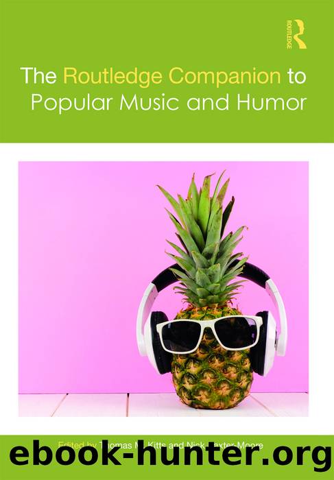 The Routledge Companion to Popular Music and Humor by Kitts Thomas M.;Baxter-Moore Nicolas;