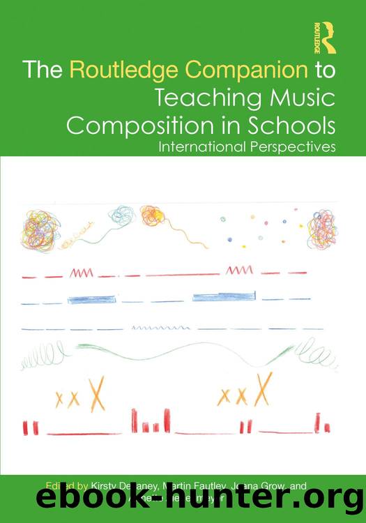 The Routledge Companion to Teaching Music Composition in Schools: International Perspectives by Kirsty Devaney (editor); Martin Fautley (editor); Joana Grow (editor); Annette Ziegenmeyer (editor)