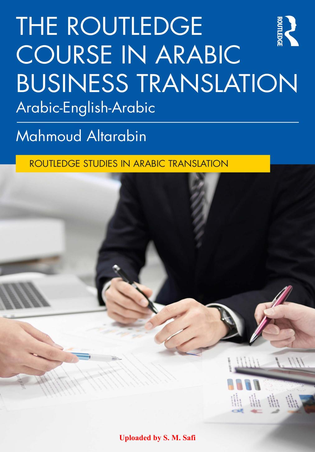 The Routledge Course in Arabic Business Translation by Mahmoud Altarabin