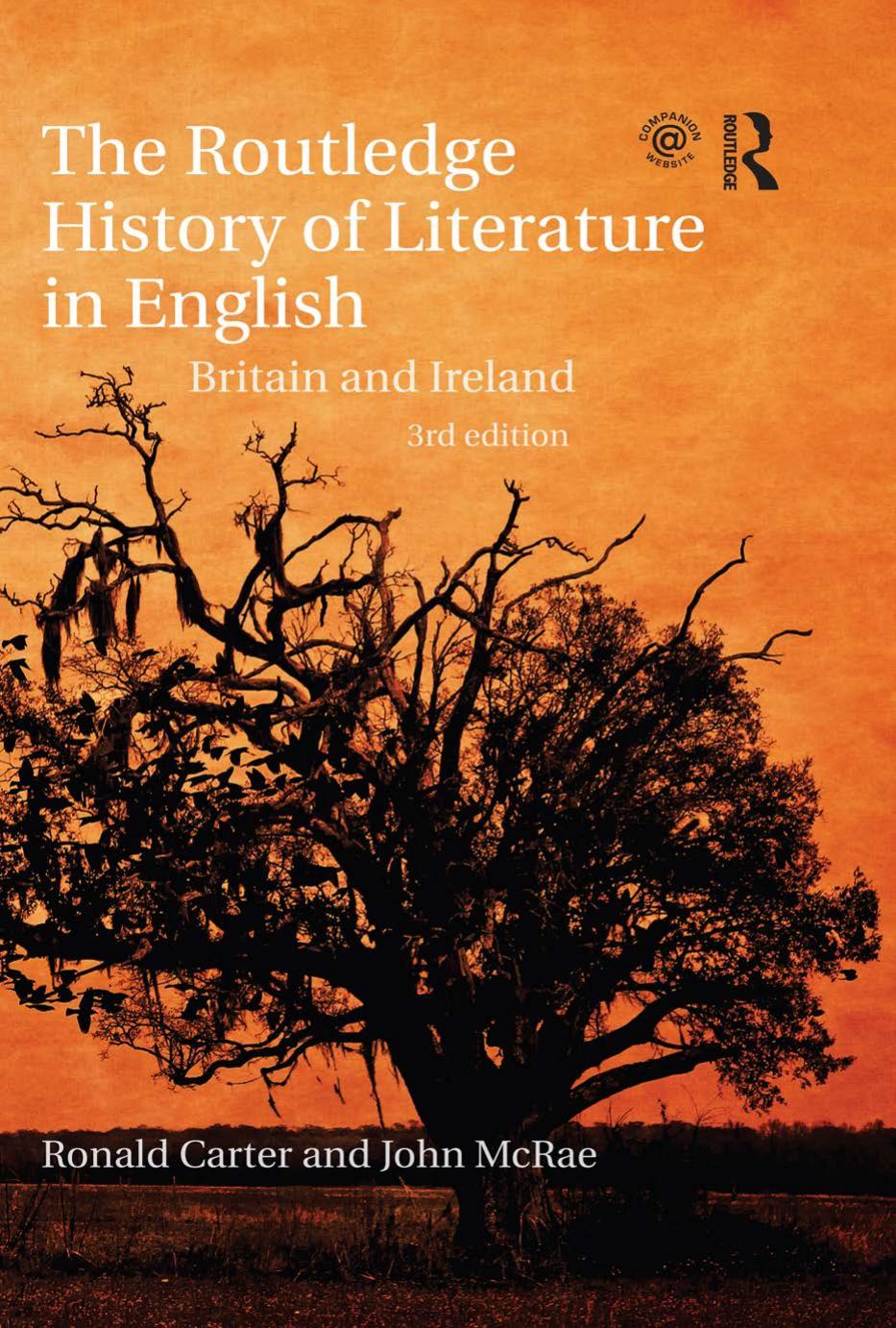 The Routledge History of Literature in English: Britain and Ireland, 3rd Edition by Unknow