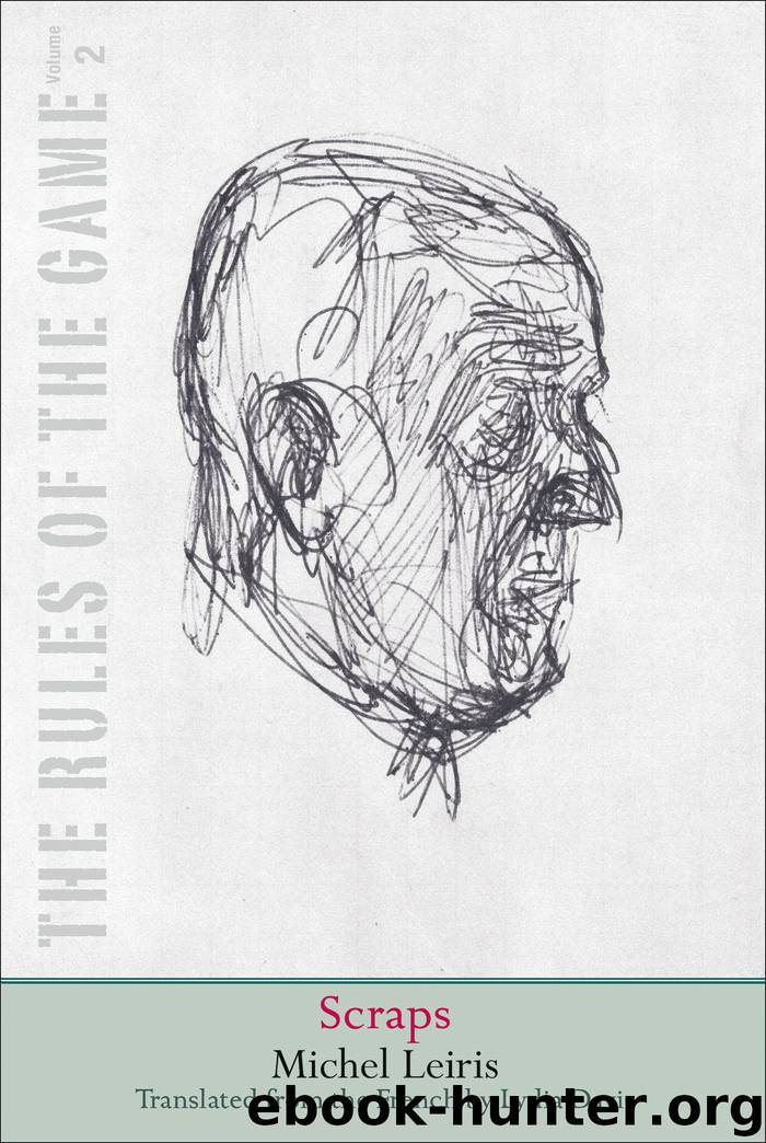 The Rules of the Game Series, Volume 2 by Michel Leiris
