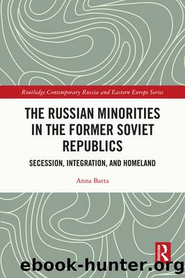 The Russian Minorities in the Former Soviet Republics by Anna Batta