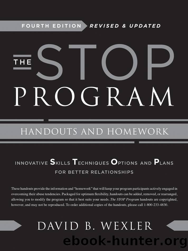 The STOP Program by David B. Wexler
