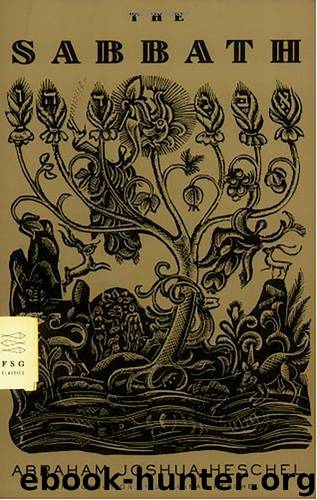 The Sabbath by Abraham Joshua Heschel