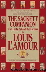 The Sackett Companion by Louis L'Amour