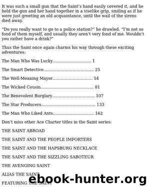 The Saint and the Happy Highwayman by Leslie Charteris