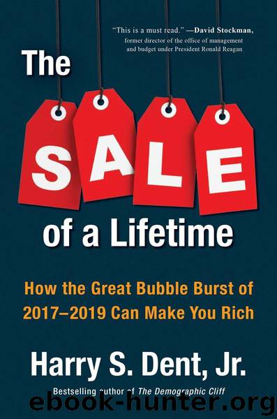 The Sale of a Lifetime: How the Great Bubble Burst of 2017-2019 Can Make You Rich by Dent Harry S
