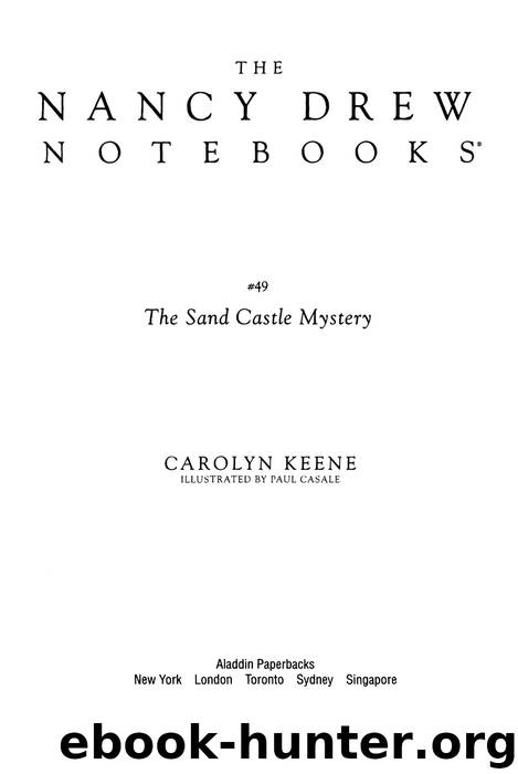 The Sand Castle Mystery by Carolyn Keene