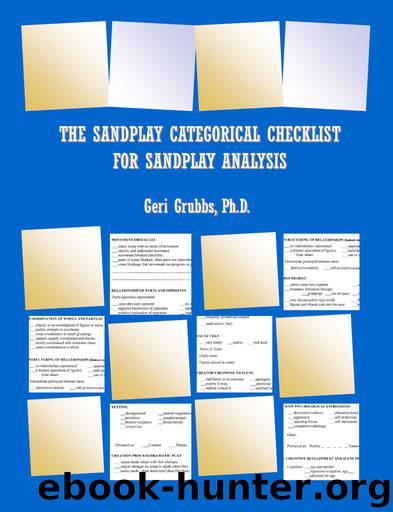 The Sandplay Categorical Checklist for Sandplay Analysis by Geri Grubbs