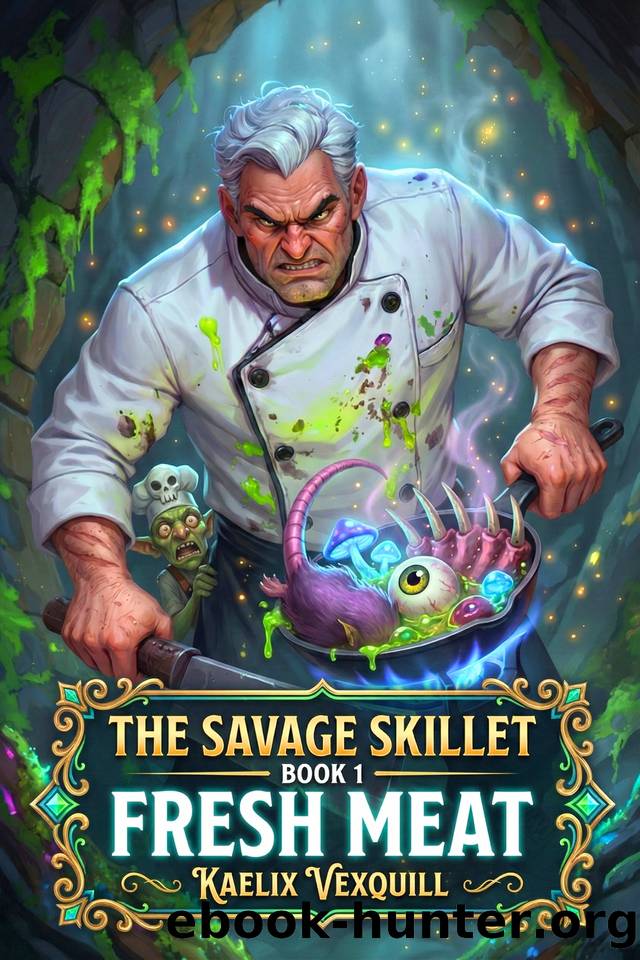 The Savage Skillet: Fresh Meat Book 1: A Isekai Litrpg Slice of Life Monster Adventure by Kaelix Vexquill