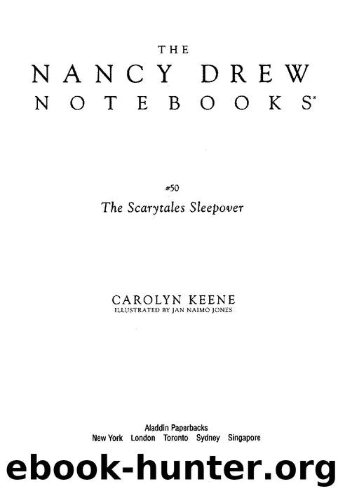 The Scarytales Sleepover by Carolyn Keene