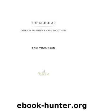 The Scholar by Tess Thompson