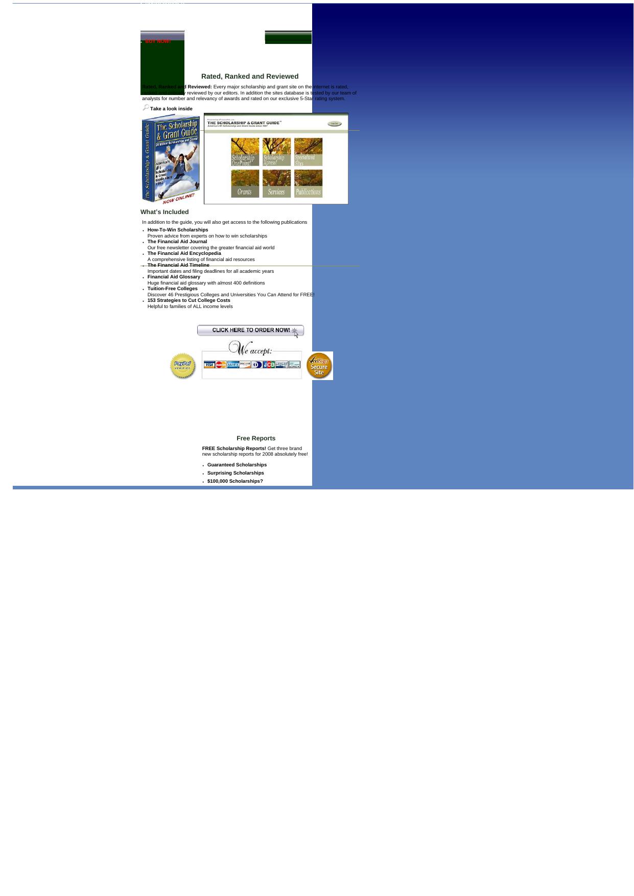 The Scholarship & Grant Guide ~ Super-Fast Scholarship & Grant Search! by Best of Kuszter's Collection