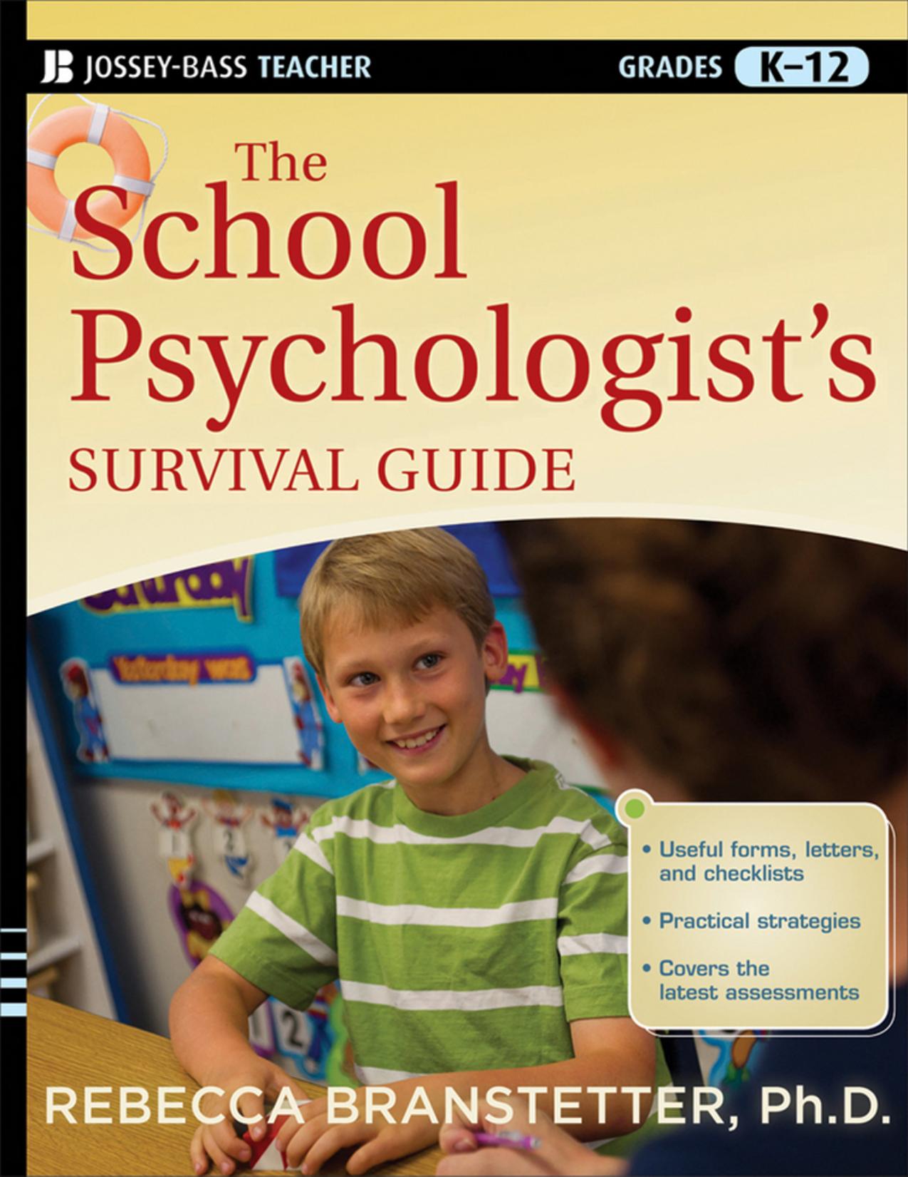 The School Psychologist's Survival Guide by Rebecca Branstetter
