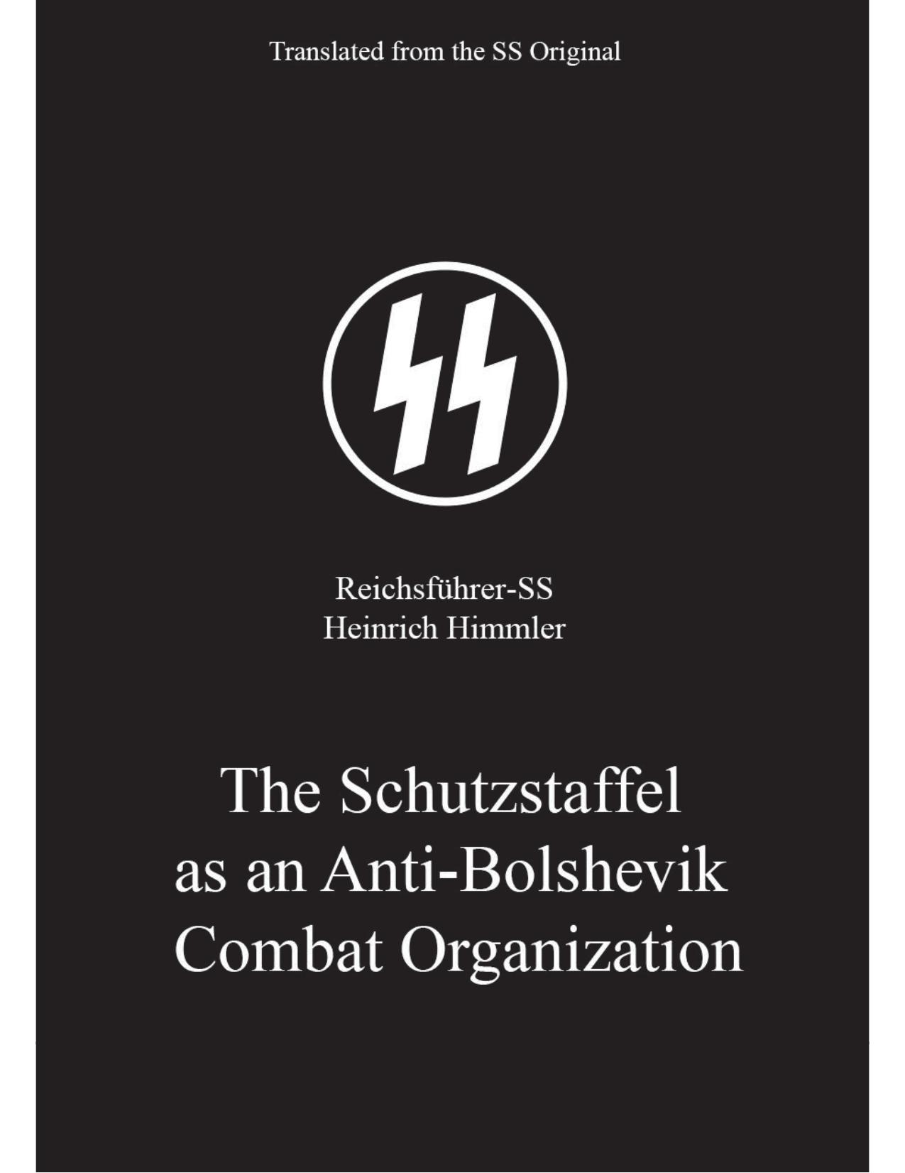 The Schutzstaffel as an Anti-Bolshevist Combat Organization.pdf by Michael
