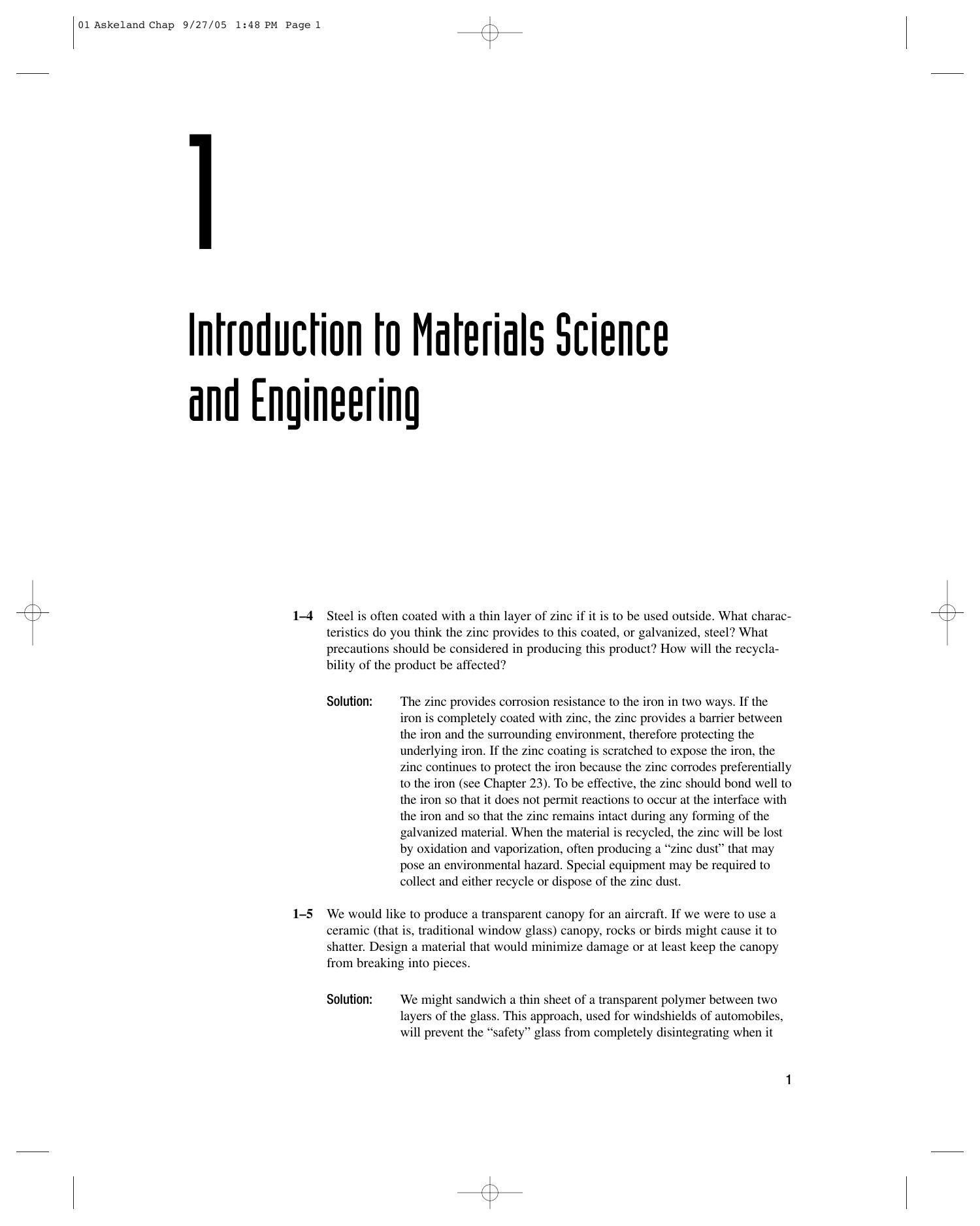 The Science & Engineering of Materials, Fifth Edition by Donald R. Askeland