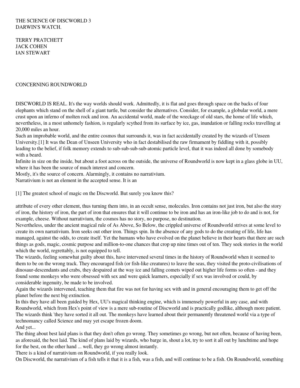 The Science of Discworld 03 by Darwin's Watch