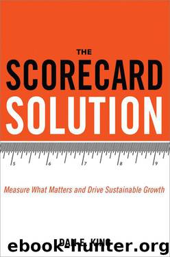 The Scorecard Solution: Measure What Matters and Drive Sustainable Growth by Dan E. King
