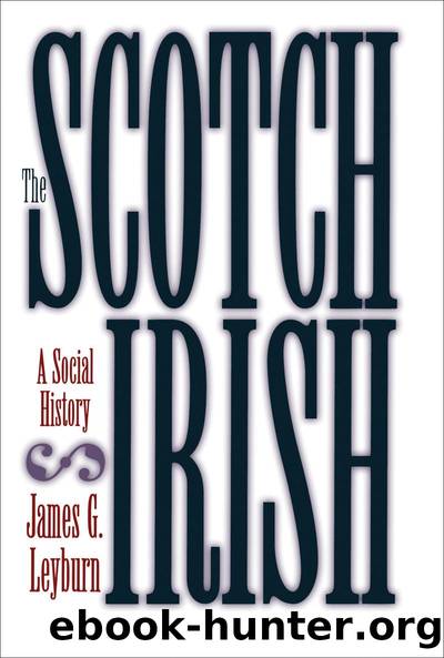 The Scotch-Irish by James G. Leyburn