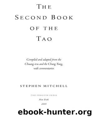 The Second Book of the Tao by Stephen Mitchell