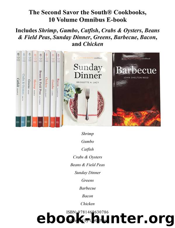 The Second Savor the South&#174; Cookbooks, 10 Volume Omnibus E-book by The University of North Carolina Press