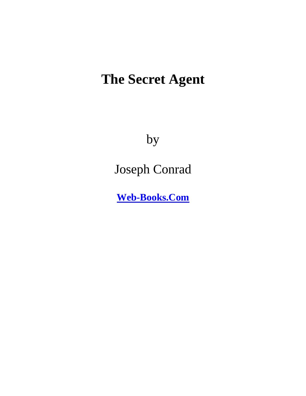 The Secret Agent by Debmalya Upadhyay