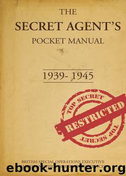 The Secret Agent's Pocket Manual by Stephen Bull