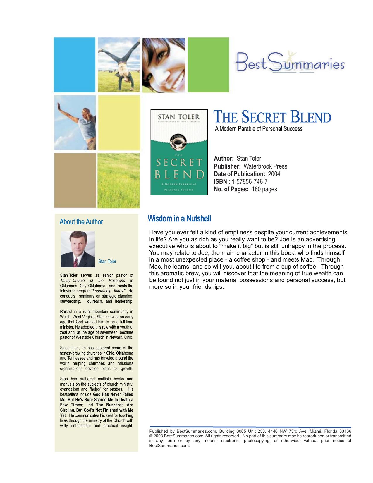 The Secret Blend_BEST.cdr by joy