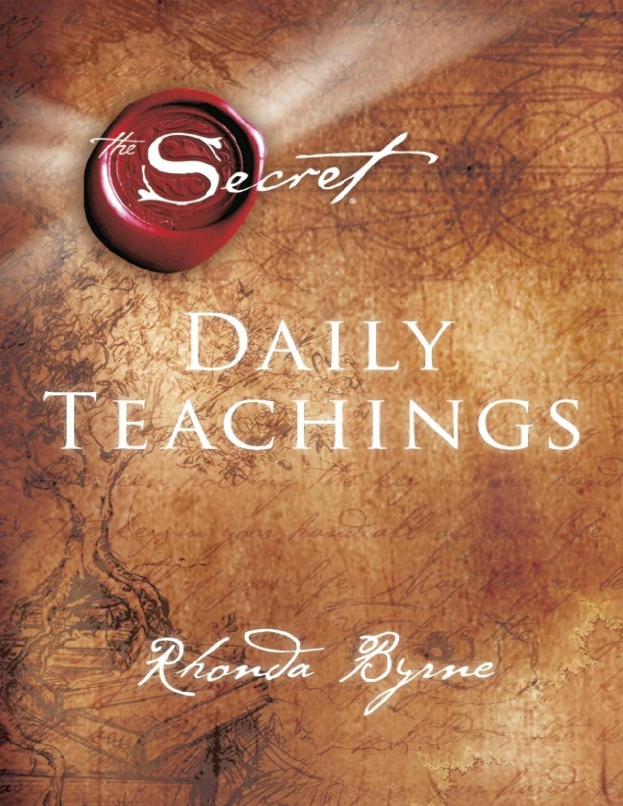 The Secret Daily Teachings by Rhonda Byrne