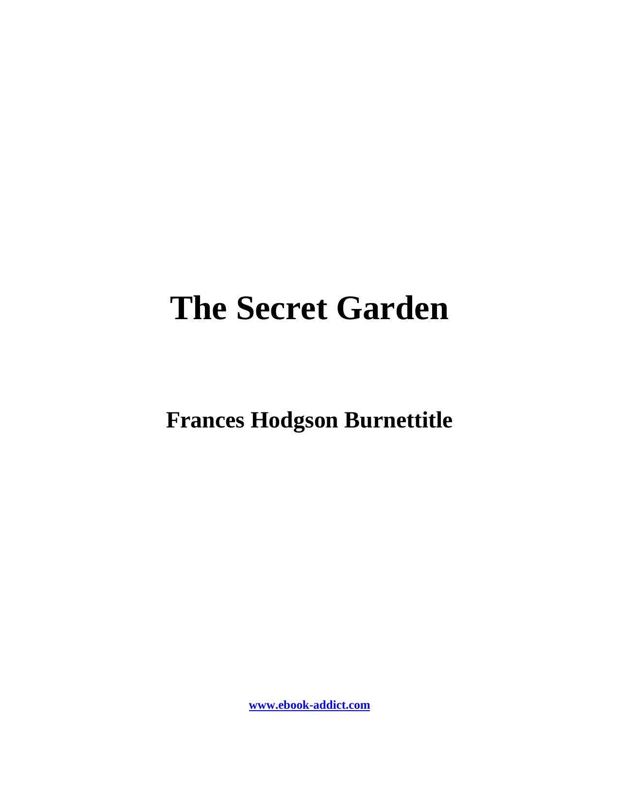 The Secret Garden by Quang Anh