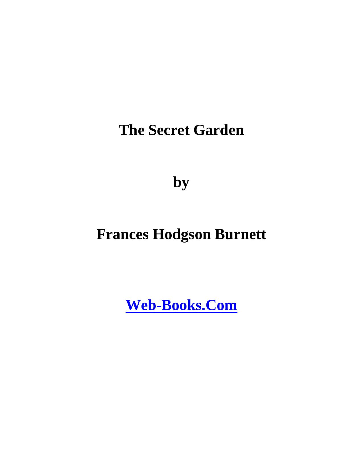 The Secret Garden by SPG