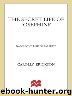 The Secret Life of Josephine by Carolly Erickson