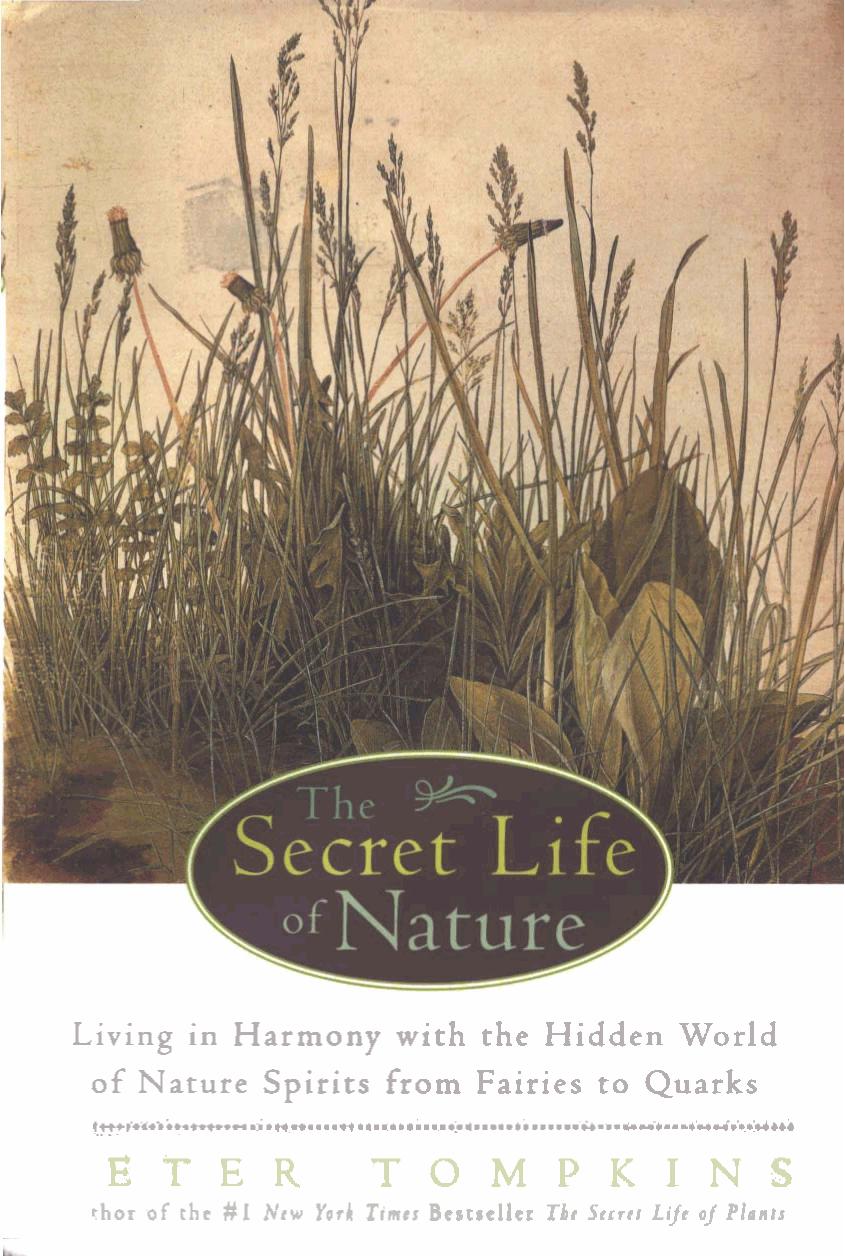 The Secret Life of Nature: Living in Harmony With the Hidden World of Nature Spirits from Fairies to Quarks by Peter Tompkins